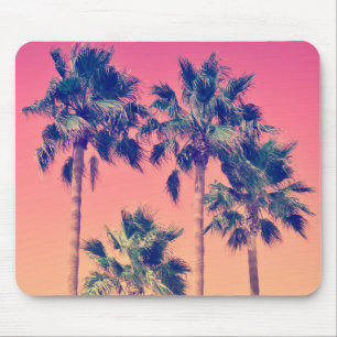 Tropiska vintagepalmträd Mousepad Musmatta