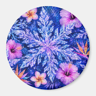 Tropiska vintersnöflingor magnet
