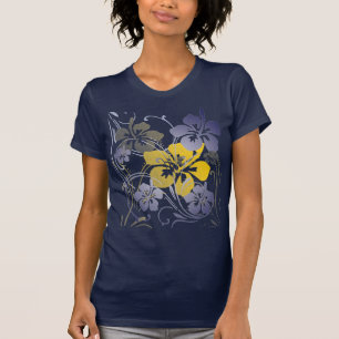 Tropiska visioner (på blå) T-Shirt