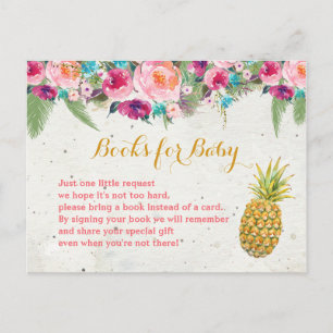 Tropiskt ananas Bokar för Baby Vykort