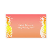 Tropiskt ananas Bröllop webbplats Infoga