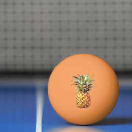Tropiskt ananas lycklig pingisboll