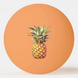 Tropiskt ananas lycklig pingisboll