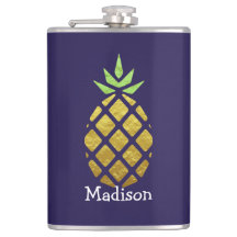 Tropiskt ananas med ditt namn