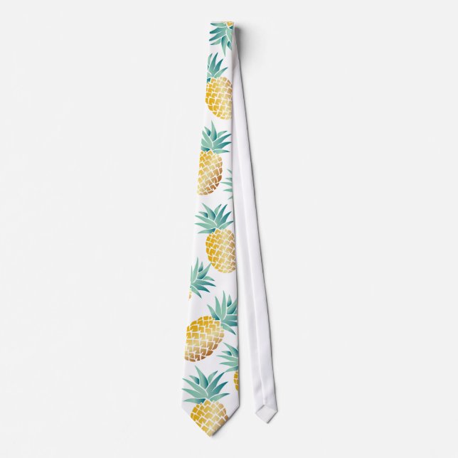 Tropiskt ananas Mönster Aloha Slips (Framsida)