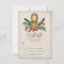 Tropiskt ananas OSA kort