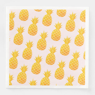 Tropiskt ananas pappersservett