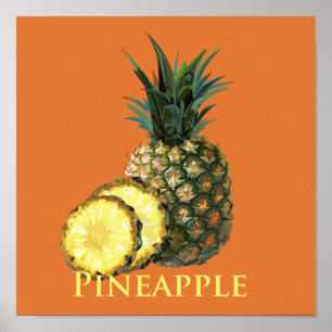 Tropiskt ananas poster