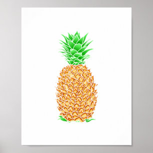 Tropiskt ananas poster