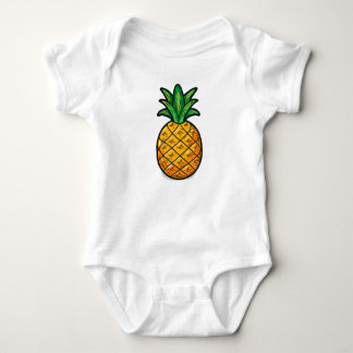 Tropiskt ananas: Sommarblomma T Shirt