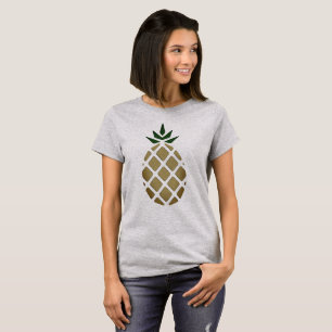 Tropiskt ananas stencil tröja