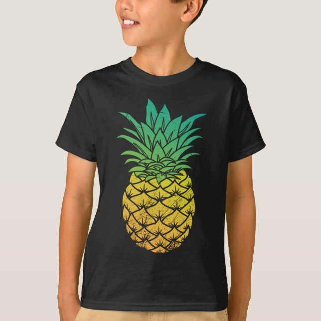 Tropiskt ananas t shirt (Framsida)
