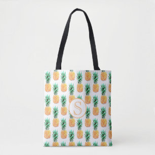 Tropiskt ananas Tote Tygkasse