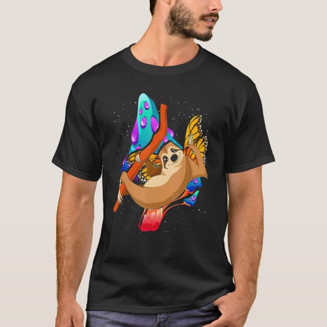 Tropiskt animaliskt Insekt Zoo Animal Butterfly Sl T Shirt (Framsida)