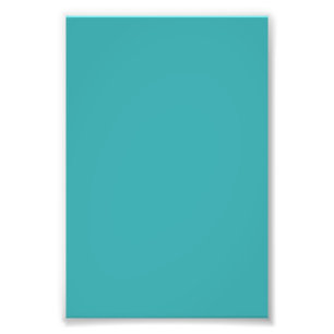 Tropiskt Aqua/Turquise Solid Färg SW 6767 Fototryck
