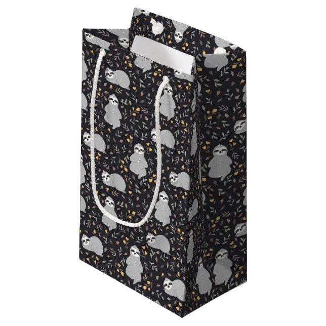 Tropiskt babySlothmönster (Framsidan Vinklad)