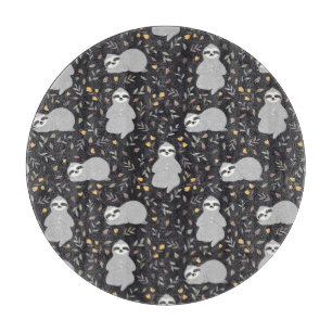 Tropiskt babySlothmönster