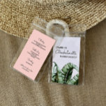 Tropiskt Bachelorette Internationell bricka Infoga Visitkort<br><div class="desc">Den vackra tropiska bananen lämnar på framsidan med bridens namn, datum och plats och helg på baksidan på baksidan. Dessa inmatningskort som är gjorda för att gå in i en vanlig storlek, tydlig plastbrickhållare för att ge din bridklam. De kan behålla sitt hotellkort nyckel, kredit-kort, ID och pengarar tillsammans med...</div>