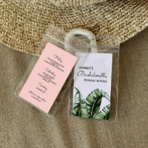 Tropiskt Bachelorette Internationell bricka Infoga