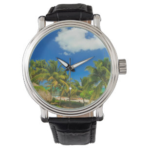 Tropiskt badort, Belize Armbandsur
