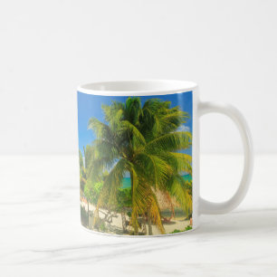 Tropiskt badort, Belize Kaffemugg