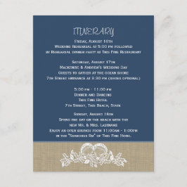 Tropiskt Beach-bröllop på kontinentalblått hav Tilläggskort