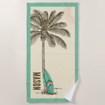 Tropiskt Beach Party Towel Party favors
