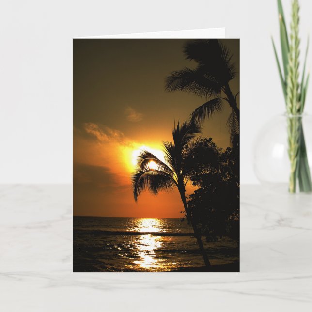 Tropiskt Beach Shoreline Bröllop Inbjudan (Framsida)