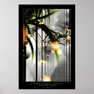 Tropiskt bedöva poster