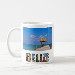 Tropiskt Belize Blå himmel Ocean Photo Kaffemugg