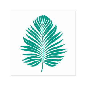 Tropiskt blad, Natur Växt Trädgård Konst Självfärgande Stämpel