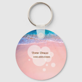 Tropiskt block för anpassningsbar nyckelring