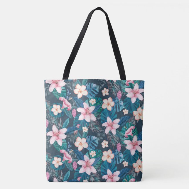 Tropiskt block tygkasse (Framsida)