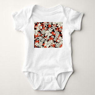 Tropiskt blomma, sömlös exotisk Mönster T Shirt