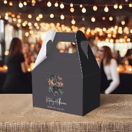 Tropiskt Blommigt Skull Halloween Presentaskar