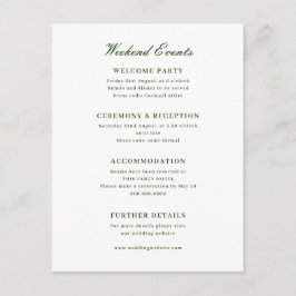 Tropiskt blomsterinitial vigsel tilläggskort