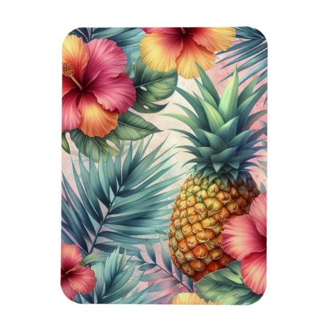 Tropiskt Bloom Magnet (Vertikal)