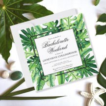 Tropiskt botaniskt Bachelorette Helg Itinerary