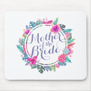 Tropiskt bröllop Mousepad för budens mamma Musmatta