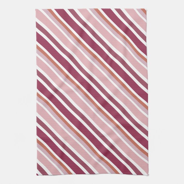 Tropiskt bryggköks kökshandduk (Vertikal)