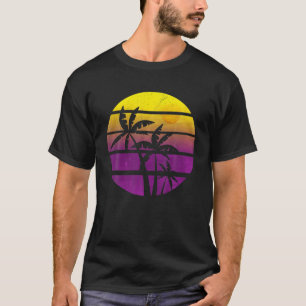 Tropiskt Coconut Handflatan Träd sommar Vacation B T Shirt