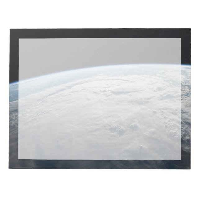 Tropiskt cyklon Idai ovanför Afrikans Kusten. Anteckningsblock (Framsida)