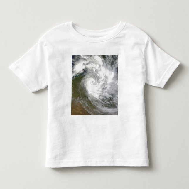 Tropiskt cyklon Paul över Australien Tee Shirt (Framsida)