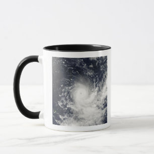Tropiskt cyklongelan mugg