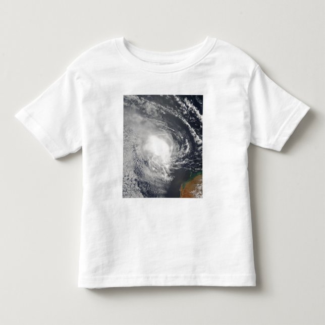 Tropiskt cyklonJacob närmar sig Australien Tee Shirt (Framsida)