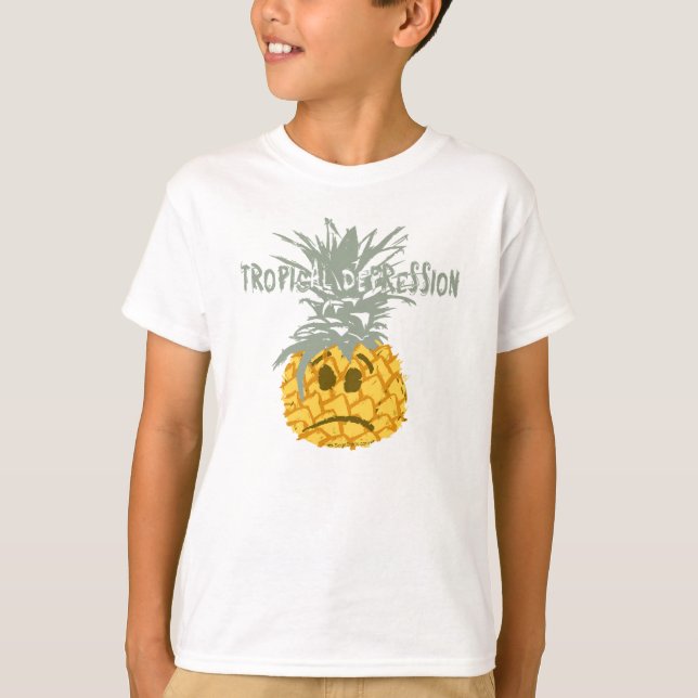 Tropiskt depressionstillstånd tee shirt (Framsida)