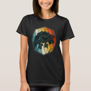 Tropiskt djurliv Reptile Lizard Retro Igu T Shirt