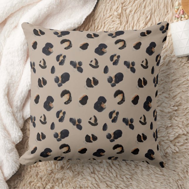 Tropiskt djurtryck och grönska Serie Design 3 Kudde (Filt)