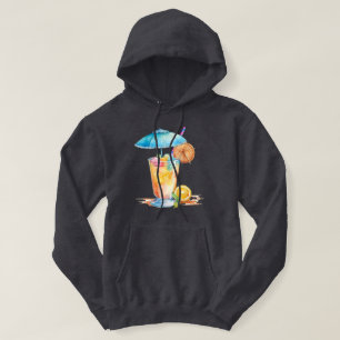 Tropiskt dryck Hooded Sweatshirt