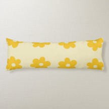 Tropiskt enkelt Flower Mönster i Retro Gult